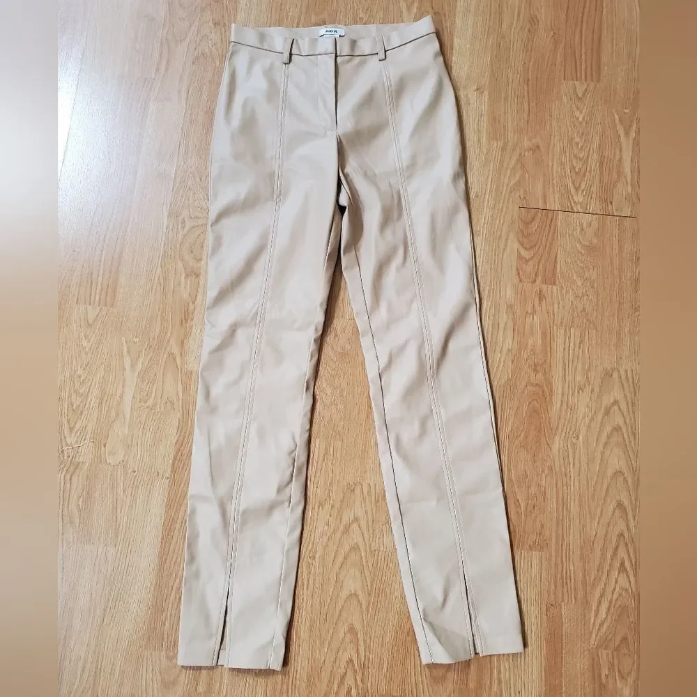 Jason Wu Faux Leather High Rise Skinny Pants sz Med=28×30